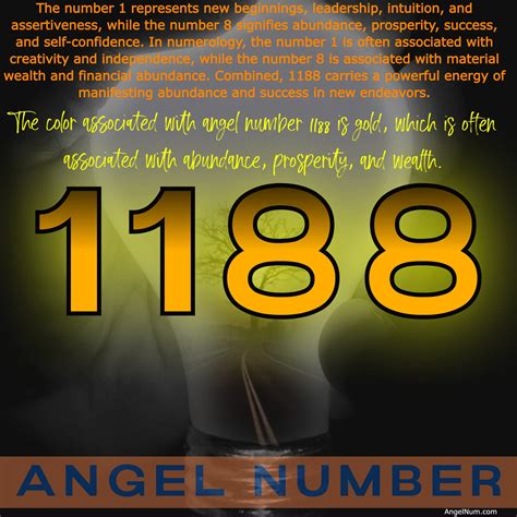 1188 angel number|1188 Angel Number Meaning: Unlock The Secrets Of This。